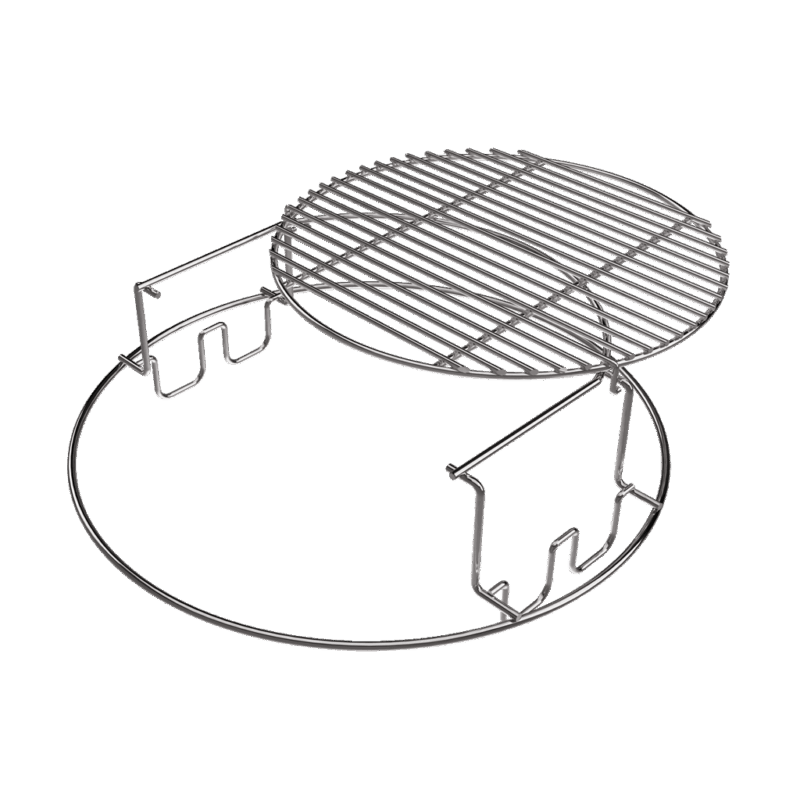 СТОМАНЕНА РЕШЕТКА ЗА ПЕЧЕНЕ НА 2 НИВА Large
